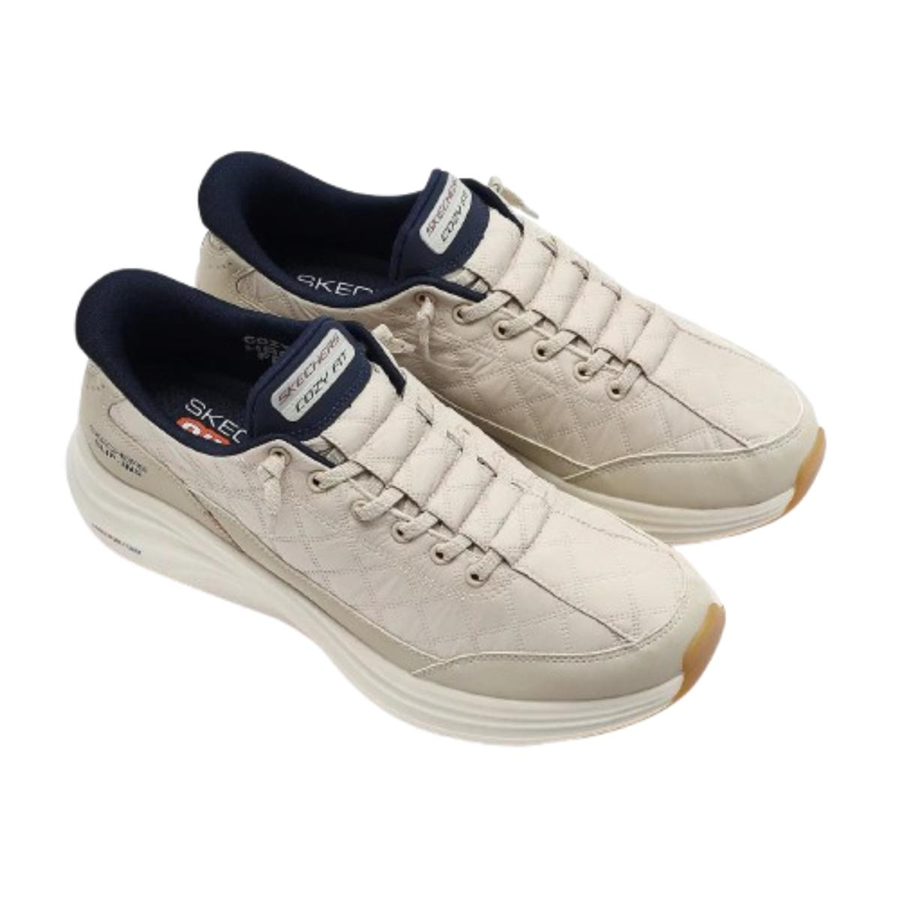 Skechers Contour Foam - Cozy Fit 232619-NTNV Bej Koşu&Yürüyüş Ayakkabısı
