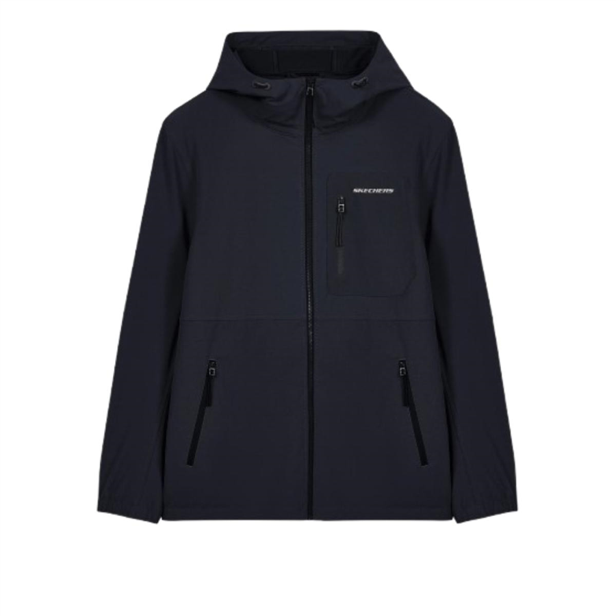 Skechers M Full Zip Trai Jacket S2620167-3817 Siyah Ceket