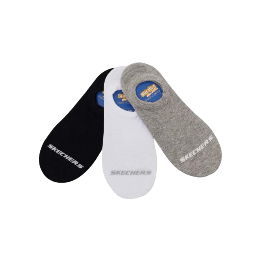 Skechers U No Show 3 Pack Socks S2520314-3474 Çok Renkli Çorap