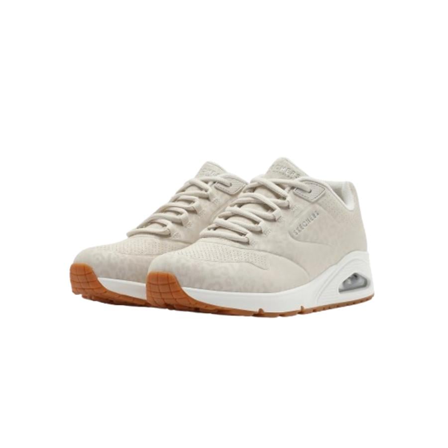 Skechers Uno - Kat-Neato 177144-OFWT Beyaz Günlük Sneaker