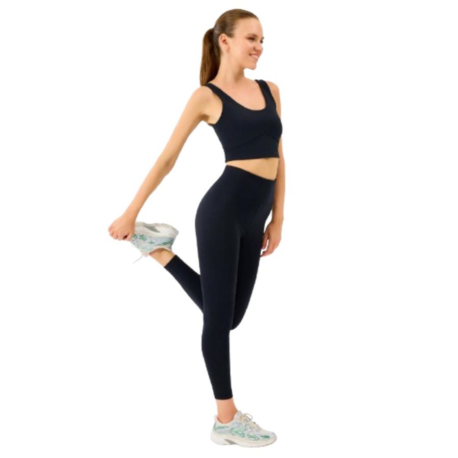 Skechers W Basic Ankle Legging S2510200-3817 Siyah Tayt