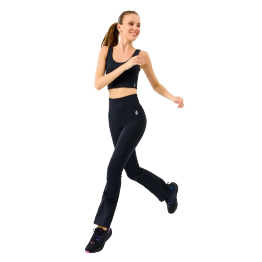Skechers W Basic Flare Legging S2510201-3817 Siyah Tayt
