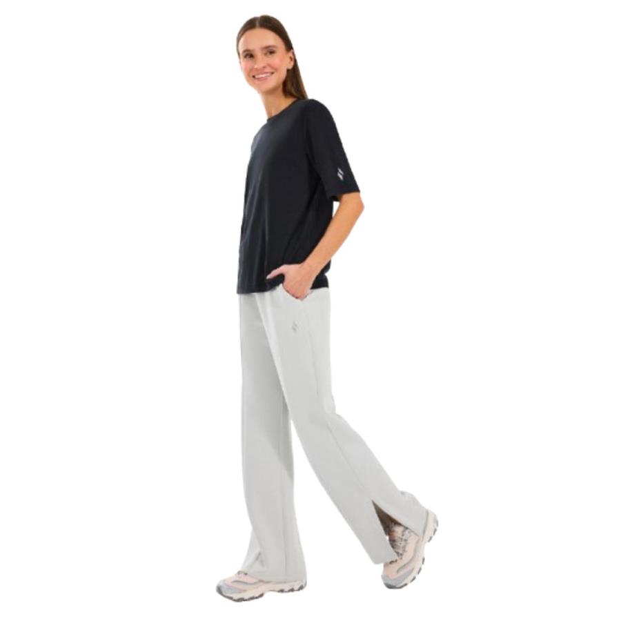 Skechers W Lounge Regular Crew Neck T-Shirt S2510327-001 Siyah Tişört
