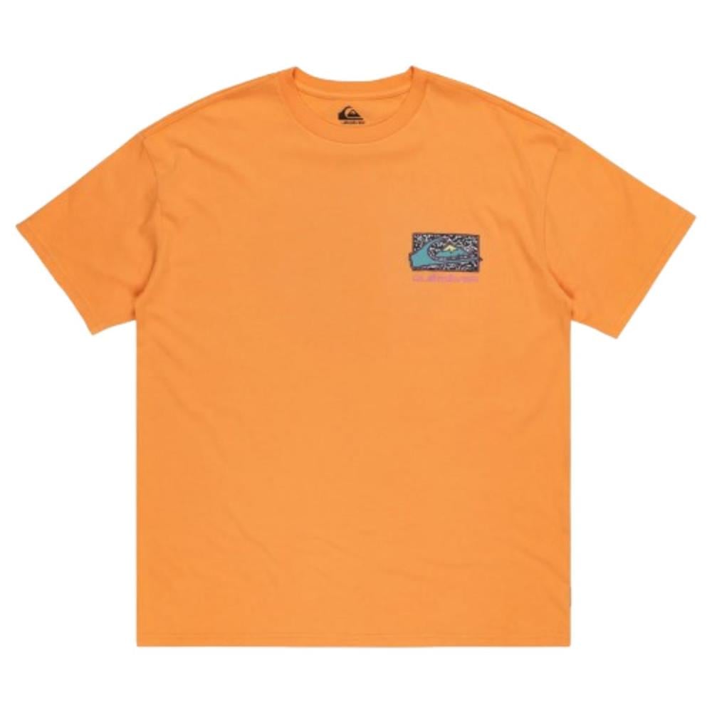 Quiksilver Spin Cycle Ss EQYZT07653-25178 Turuncu Tişört