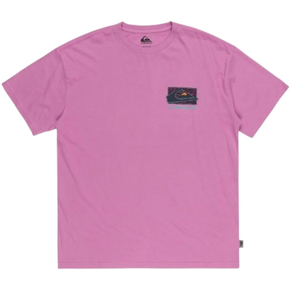 Quiksilver Spin Cycle Ss EQYZT07653-PMP0 Mor Tişört