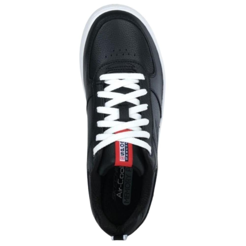 Skechers Sport Court 92 - İllustrious 149763-BKW Siyah Günlük Sneaker