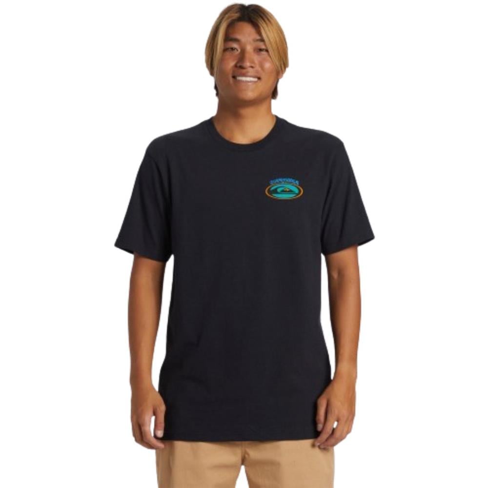 Quiksilver Stay Peaceful Moe AQYZT09541-10010 Siyah Tişört