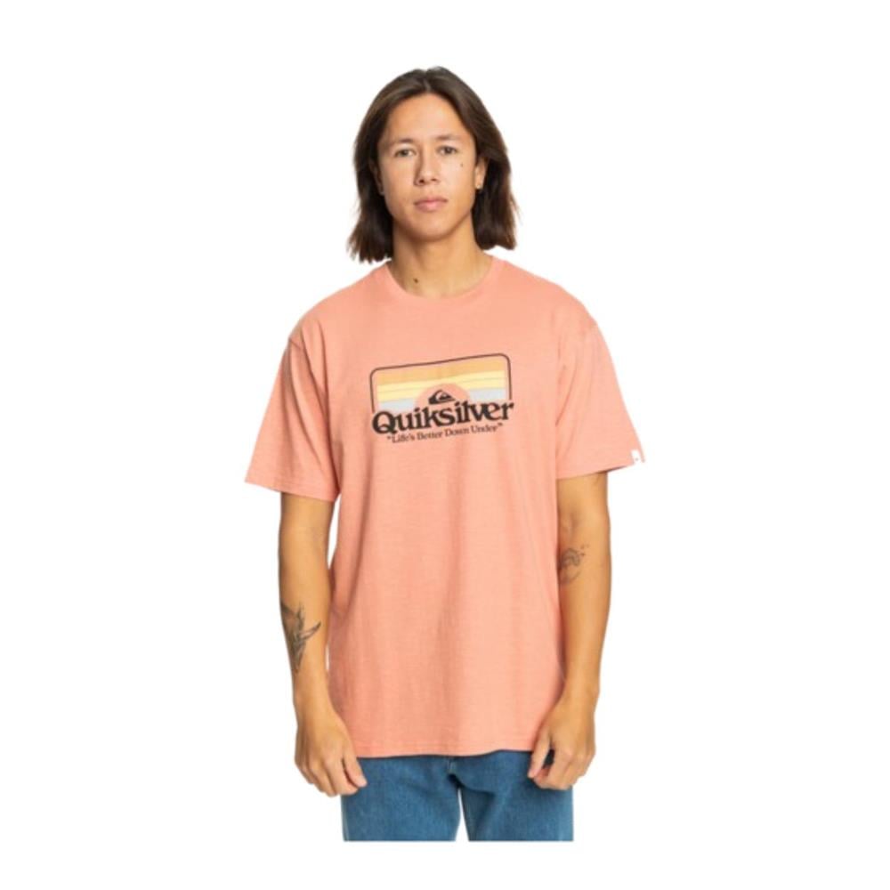 Quiksilver Step inside Ss EQYZT07678-MJR0 Kahverengi Tişört