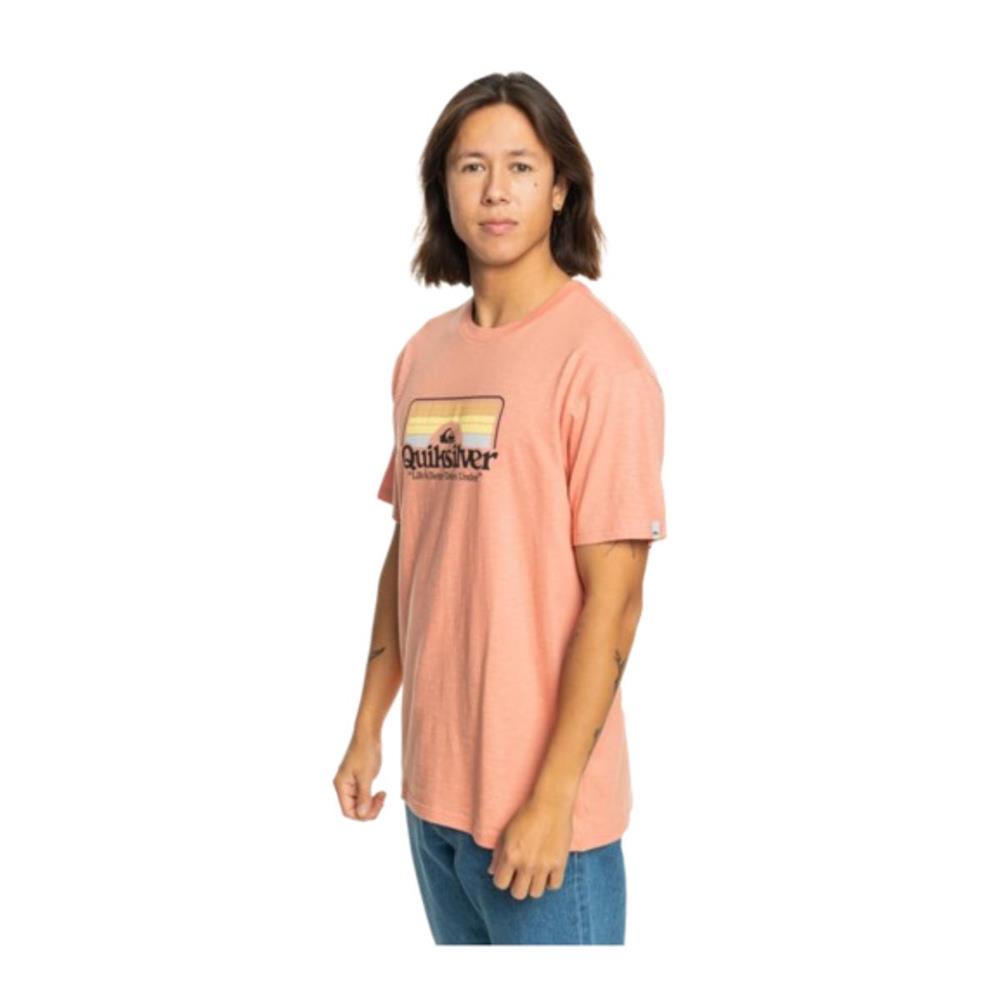 Quiksilver Step inside Ss EQYZT07678-MJR0 Kahverengi Tişört