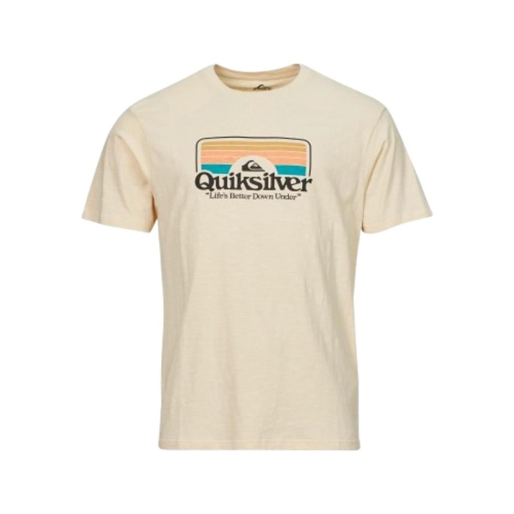 Quiksilver Step inside Ss EQYZT07678-11492 Gri Tişört