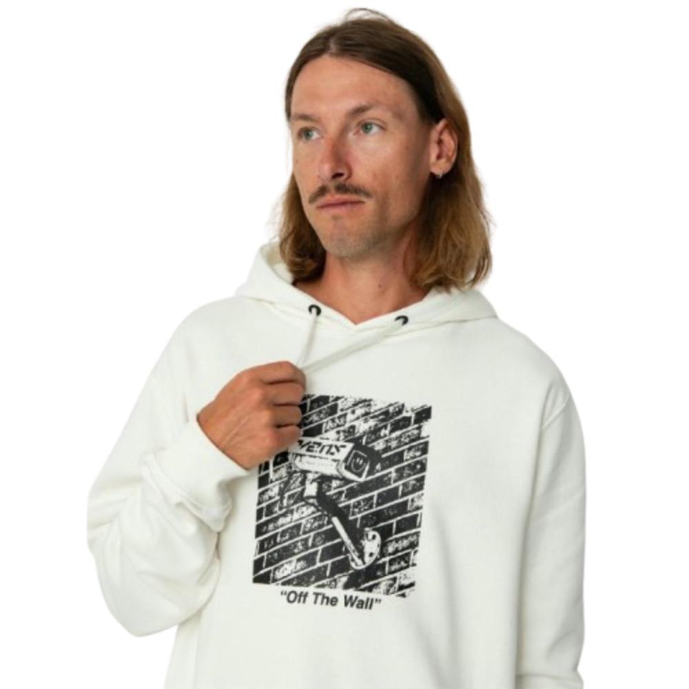Vans Surveillance Po VN000HP9FS81 Beyaz Sweatshirt