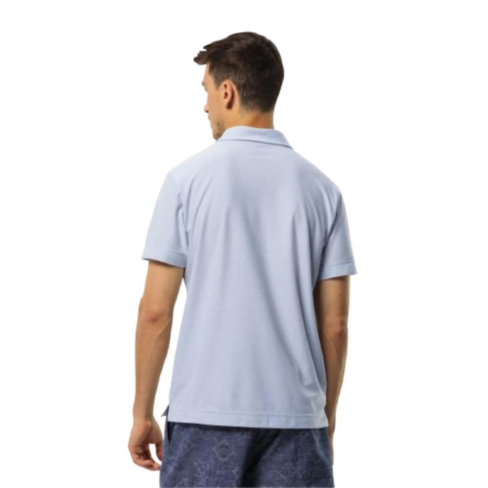 Jack Wolfskin Terral Polo M 1809711-1409 Mavi Tişört