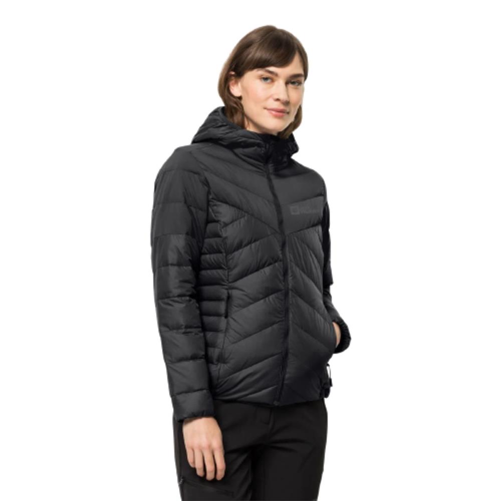 Jack Wolfskin Thundra Down Hoody 1206642-6000 Siyah Mont