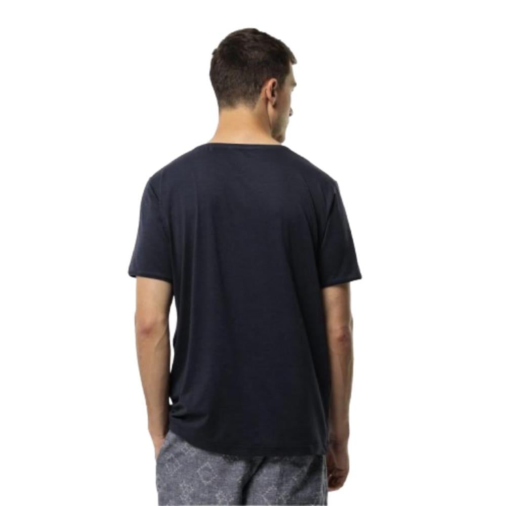 Jack Wolfskin Travel T M 1809751TR-16459 Lacivert Tişört