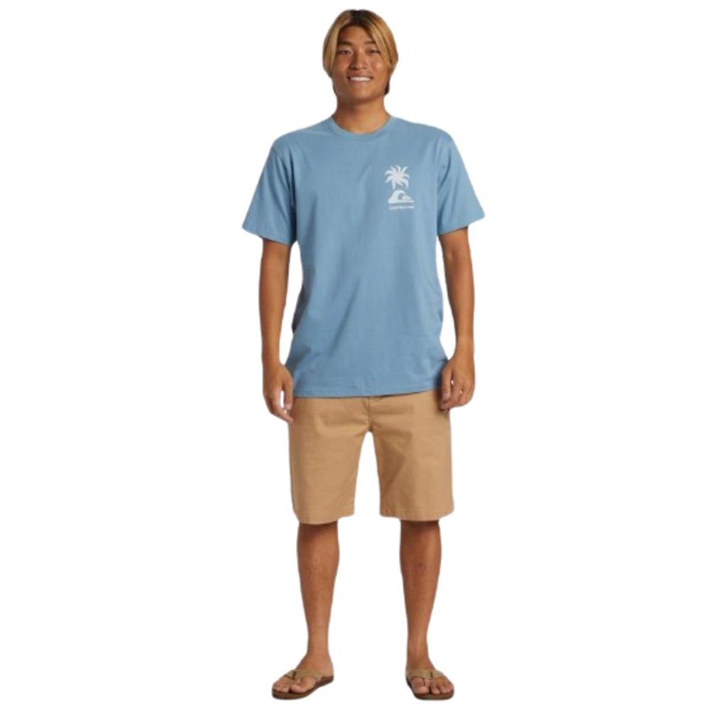Quiksilver Tropical Breeze Mor AQYZT09562-W12 Mavi Tişört