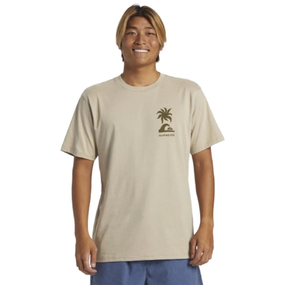 Quiksilver Tropical Breeze Mor AQYZT09562-THZ0 Bej Tişört