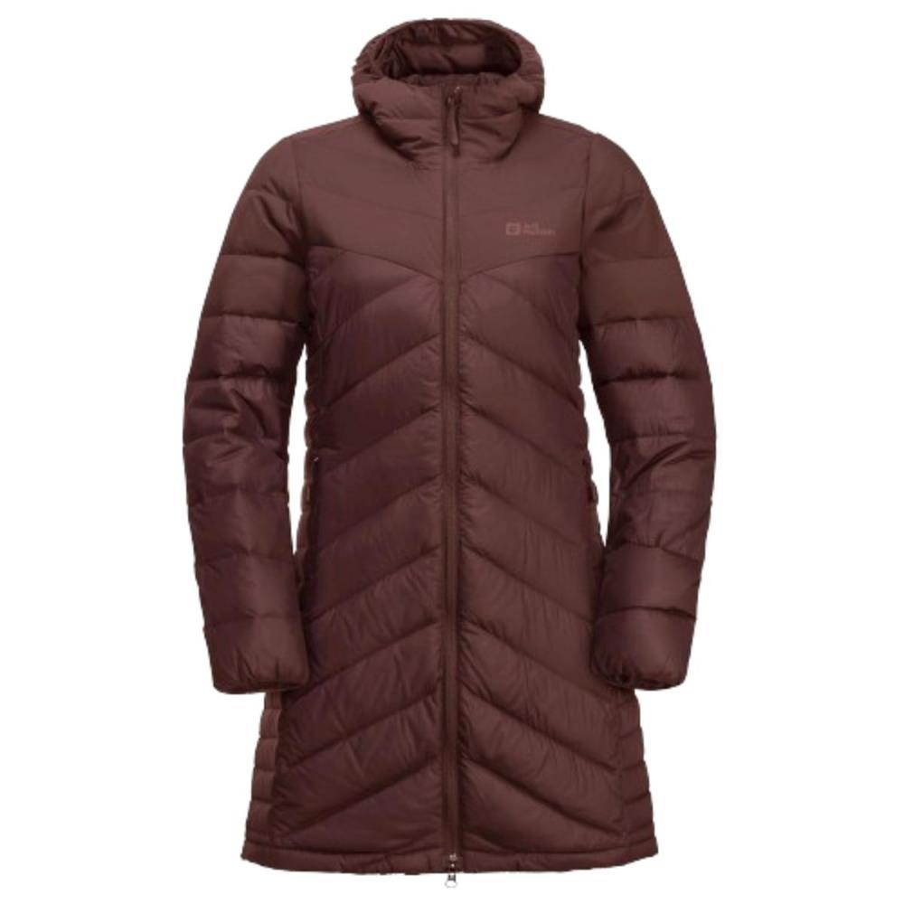 Jack Wolfskin Tundra Down Coat 1207751-2866 Bordo Mont