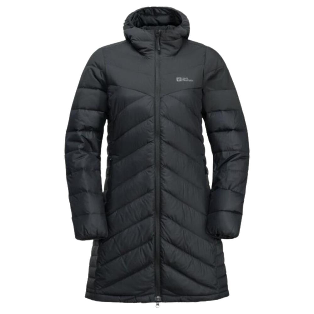 Jack Wolfskin Tundra Down Coat 1207751-6000 Siyah Mont