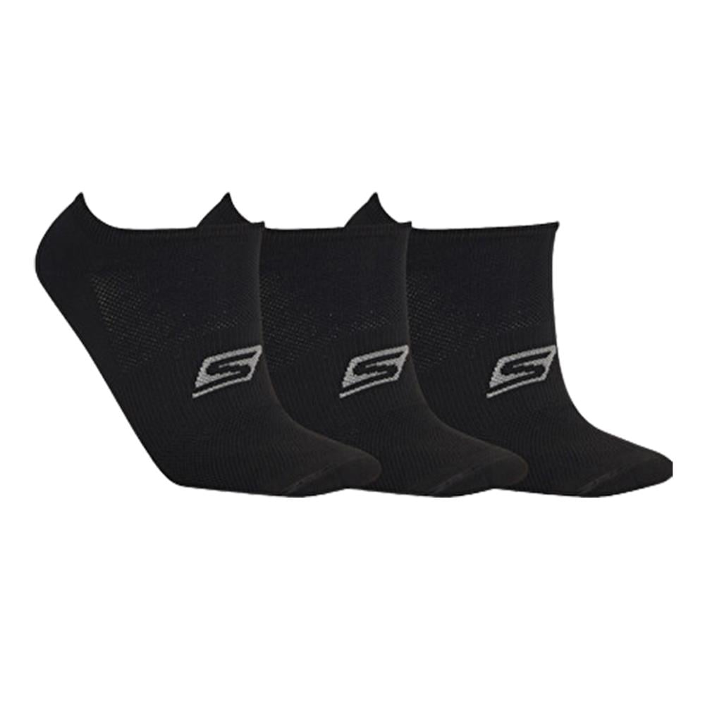 Skechers U 3 Pack Low Cut Sock S192263-972 Siyah Çorap