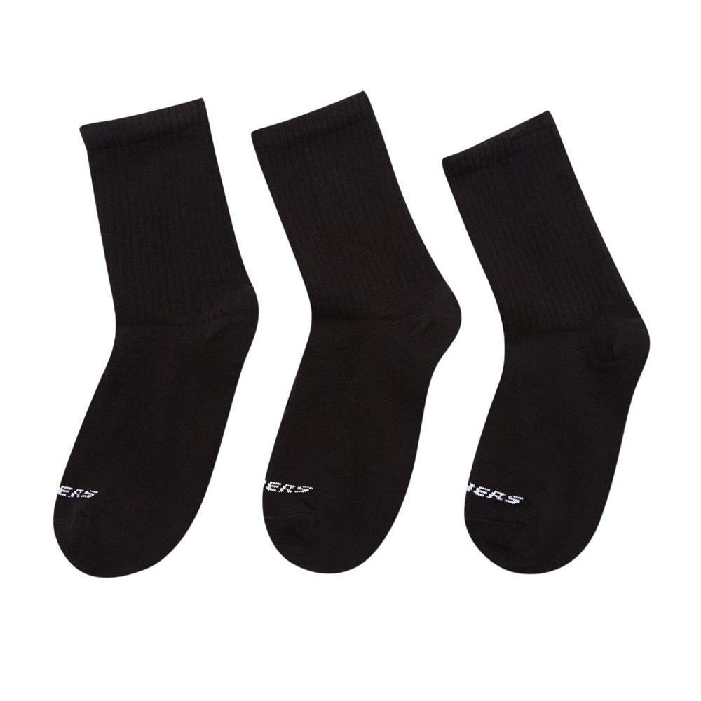 Skechers U Skx Paded Crew Cut S212283-001 Siyah Çorap