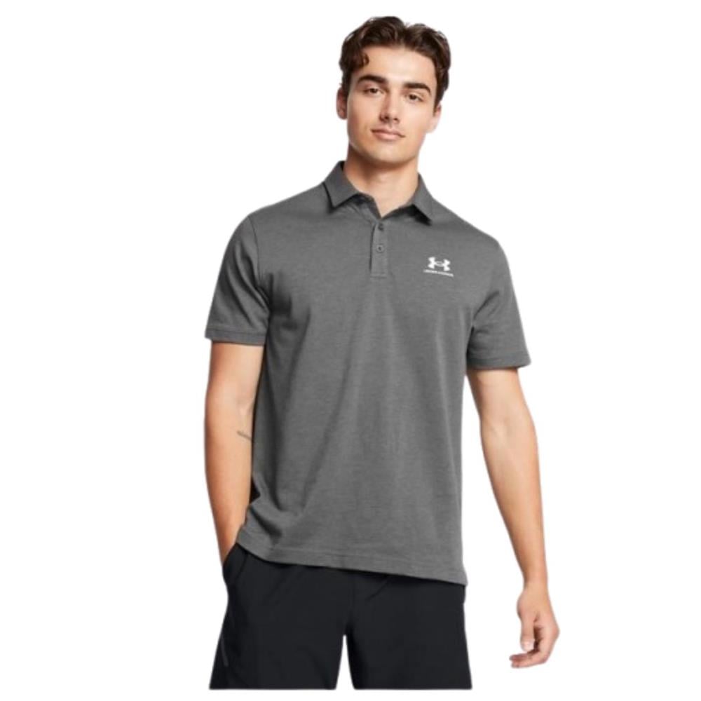 Under Armour UA Icon Polo 1386608-025 Gri Tişört