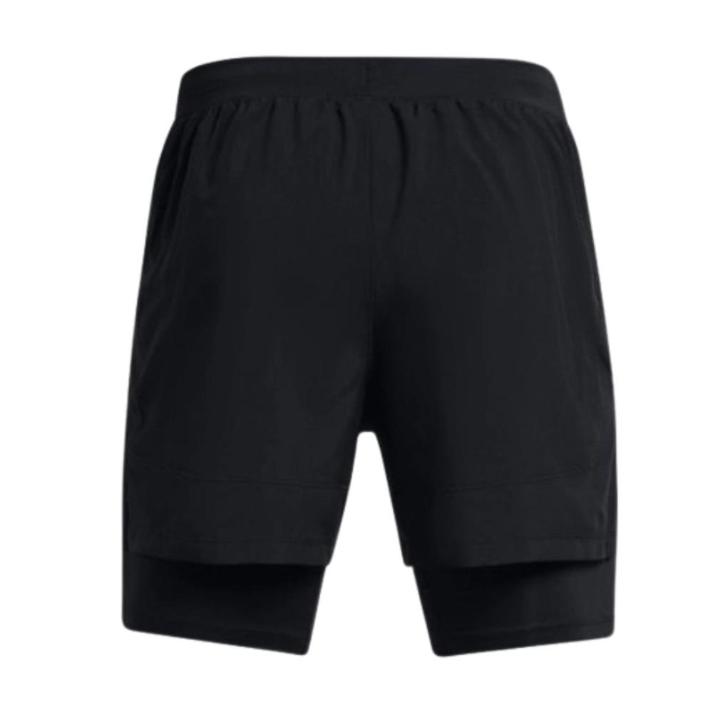 Under Armour Ua Launch 5 2-In-1 Shorts 1382640-001 Siyah Şort