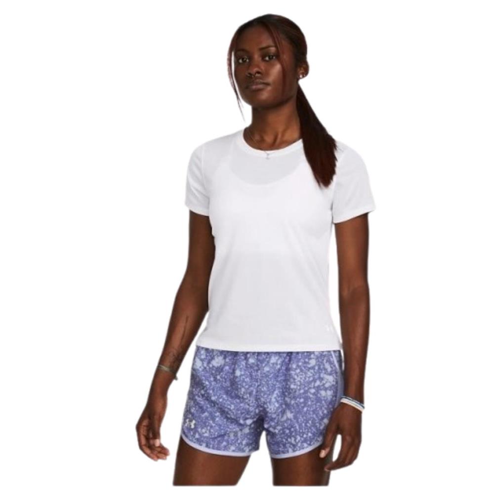 Under Armour UA Launch Shortsleeve 1382434-100 Beyaz Tişört