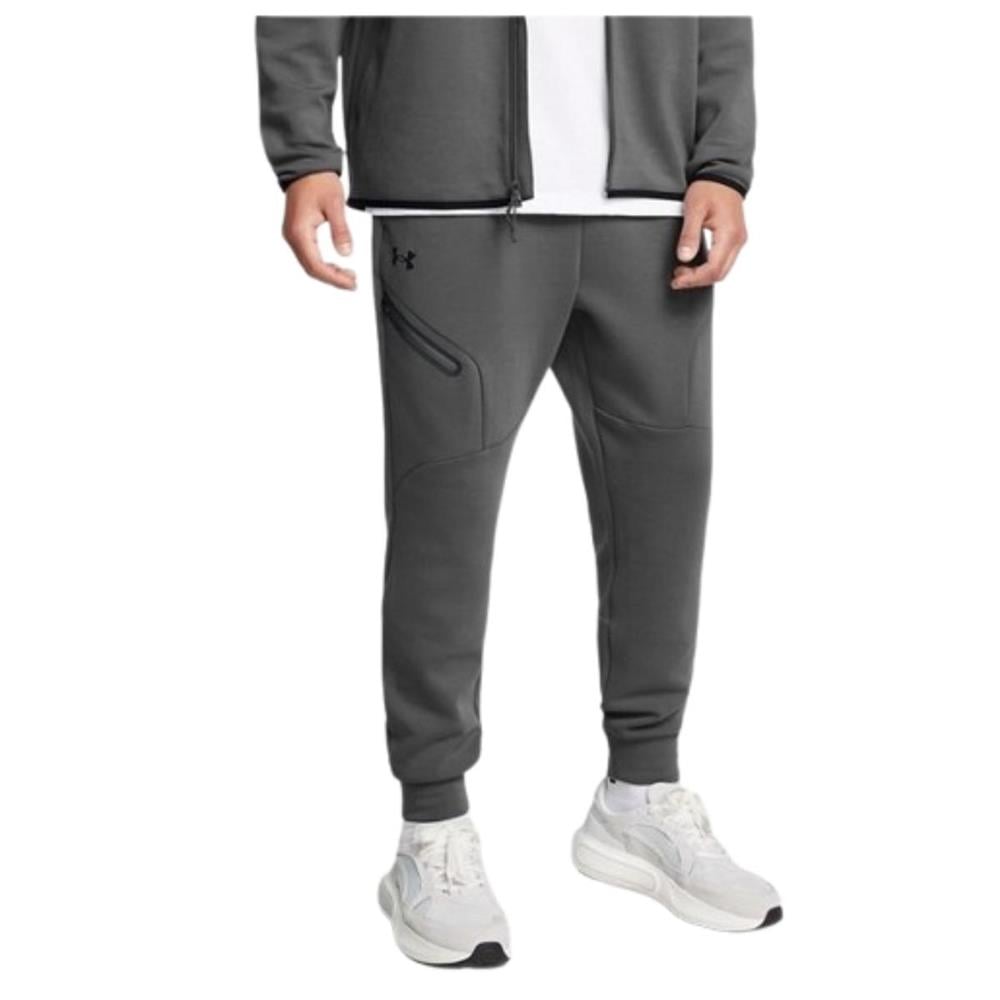 Under Armour UA Unstoppable Flc Jgr EU 1389353-025 Gri Eşofman Altı