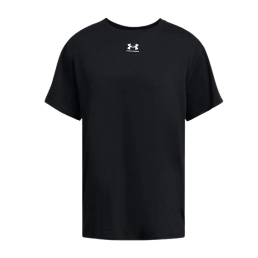 Under Armour Campus Oversize SS 1387193-001 Siyah Tişört