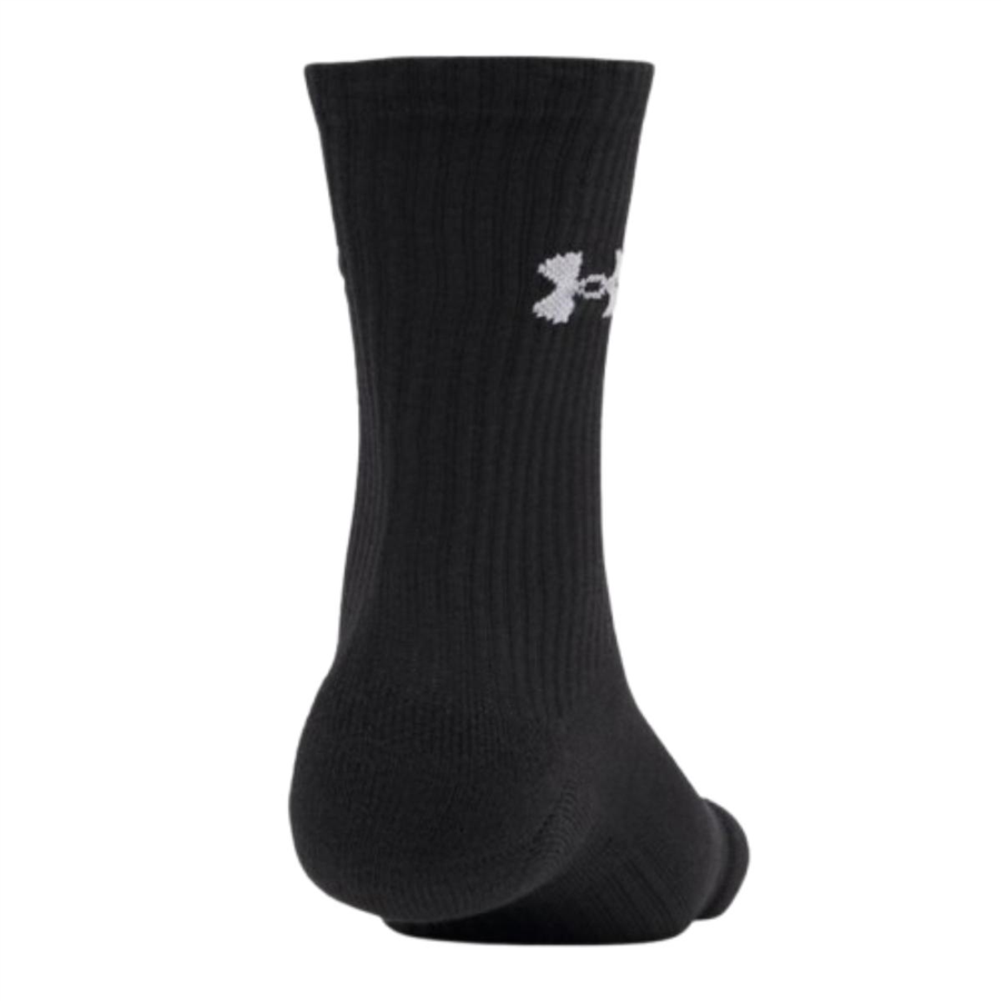 Under Armour Ua Performance Cotton 3P Crw 6009685-008 Siyah Çorap