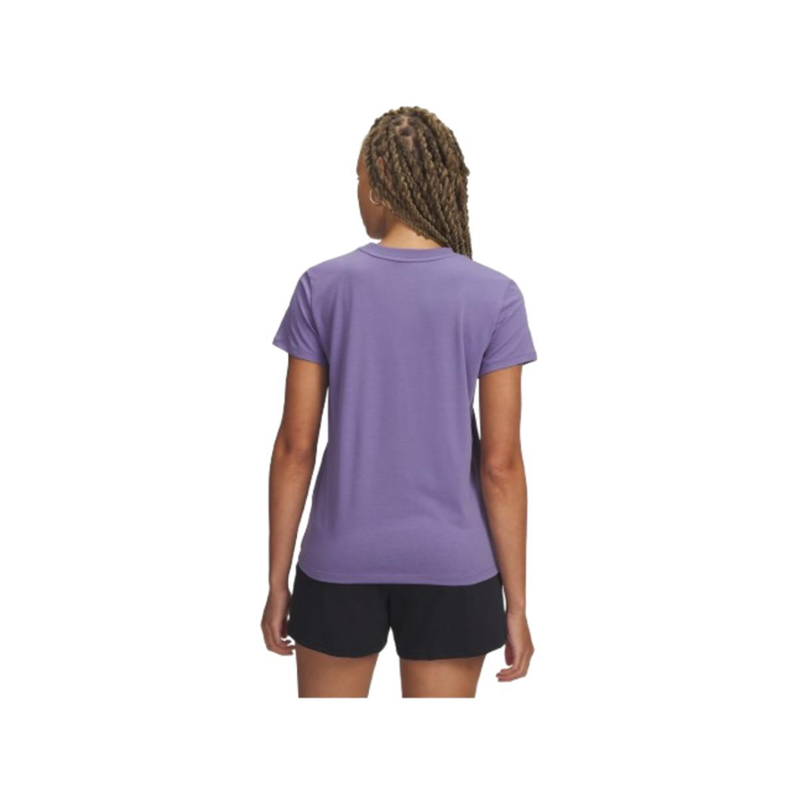 Under Armour Ua Rival Core SS 1383648-520 Mor Tişört