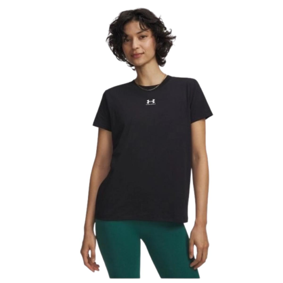 Under Armour Ua Rival Core SS 1383648-001 Siyah Tişört