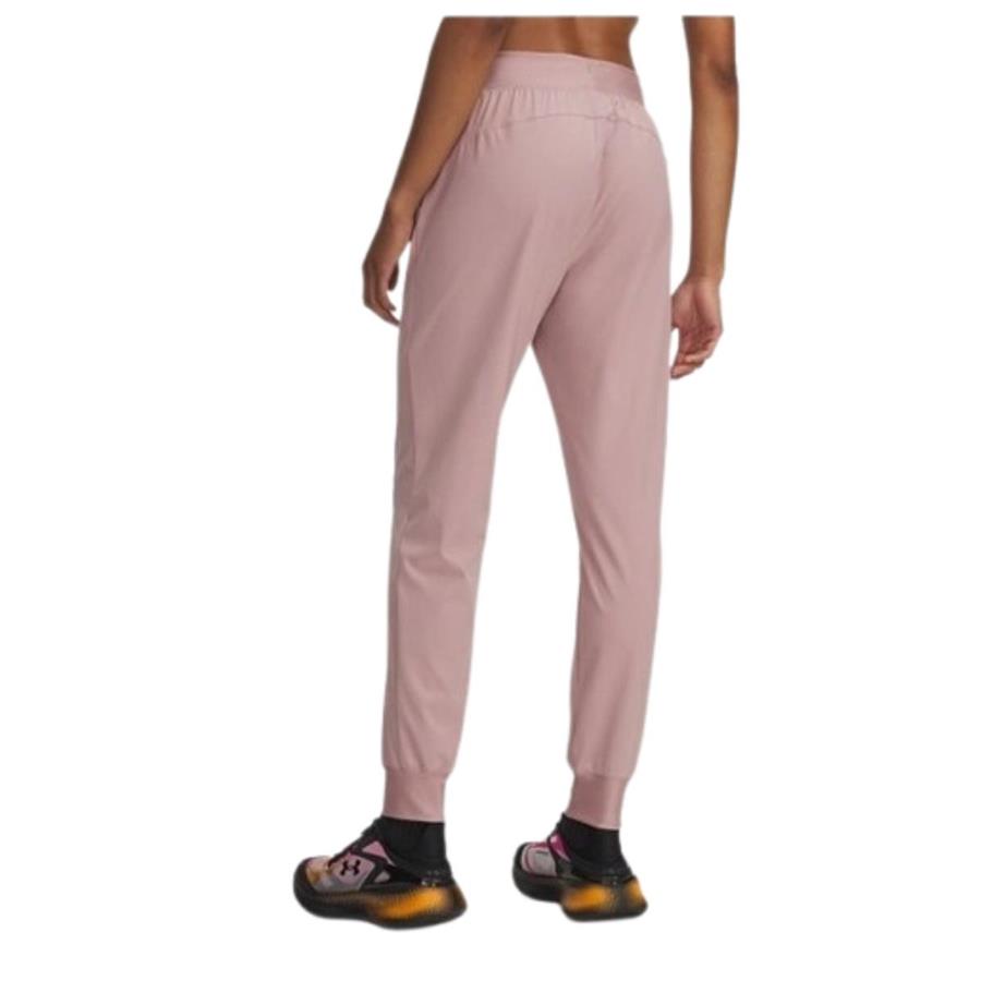 Under Armour Ua Rival Hi Rise Woven Pant 1382727-673 Pembe Eşofman Altı