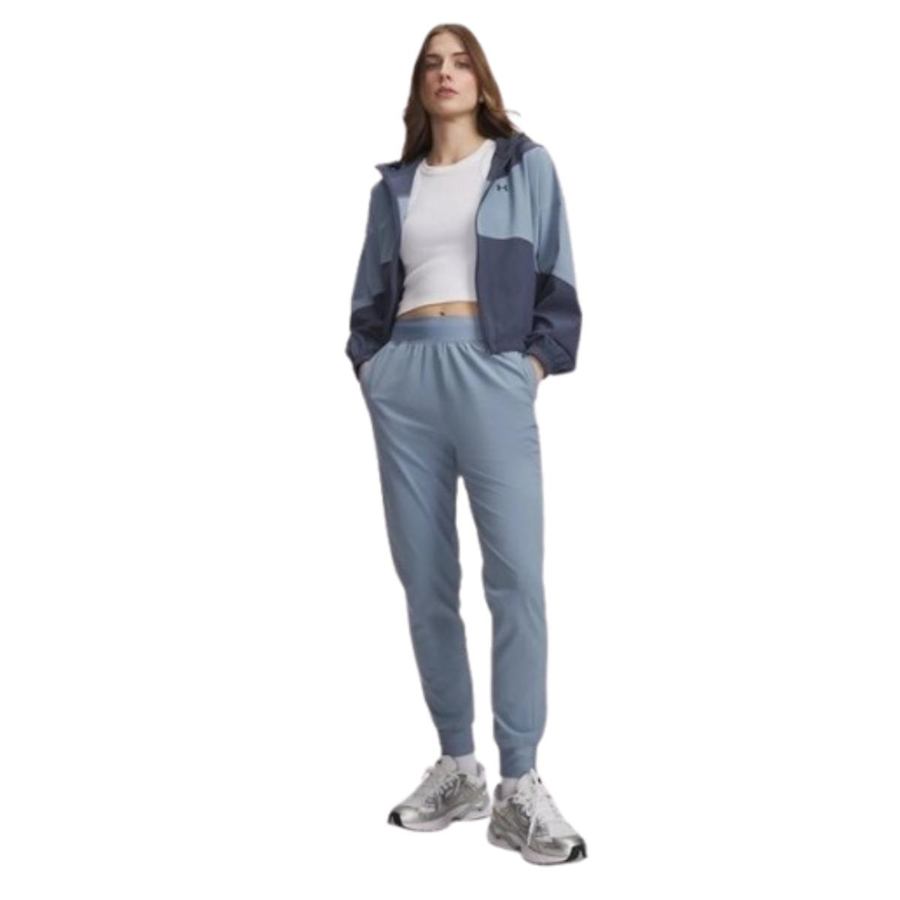 Under Armour Ua Rival Hi Rise Woven Pant 1382727-448 Mavi Eşofman Altı