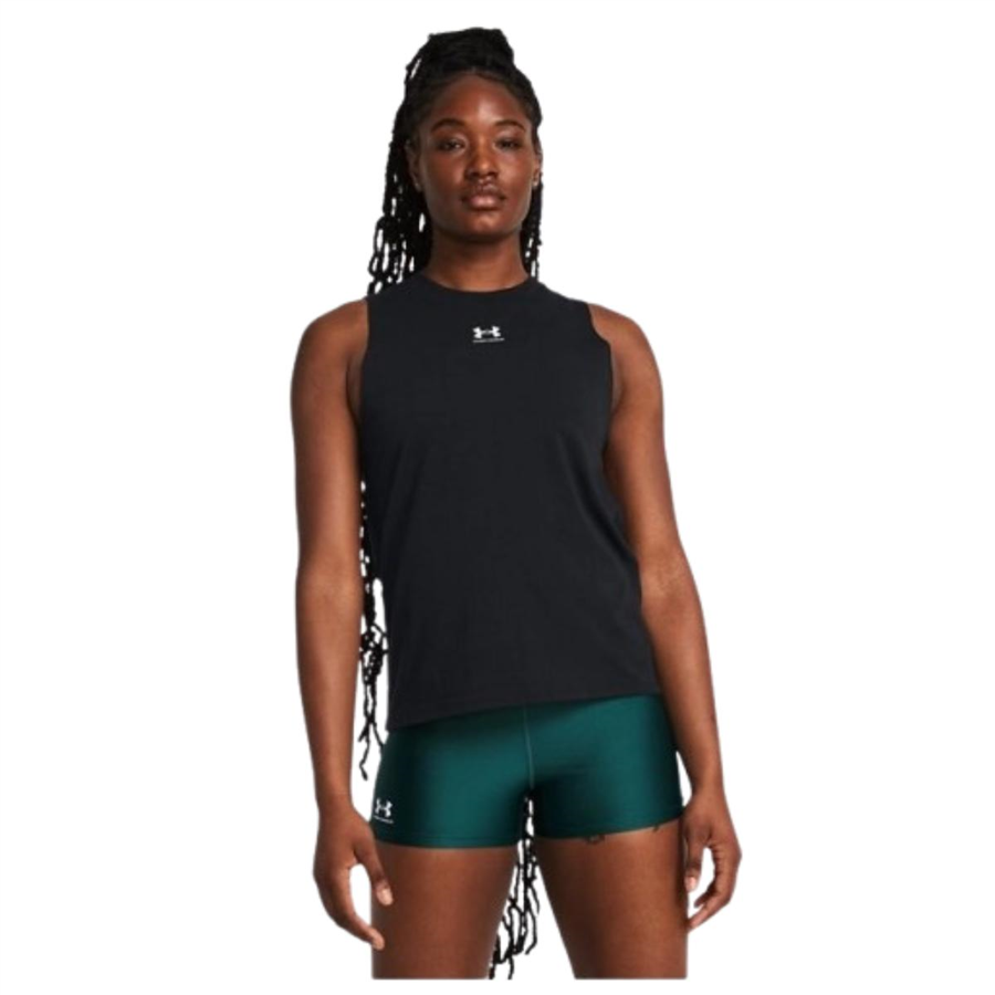 Under Armour Ua Rival Muscle Tank 1383659-001 Siyah Tişört