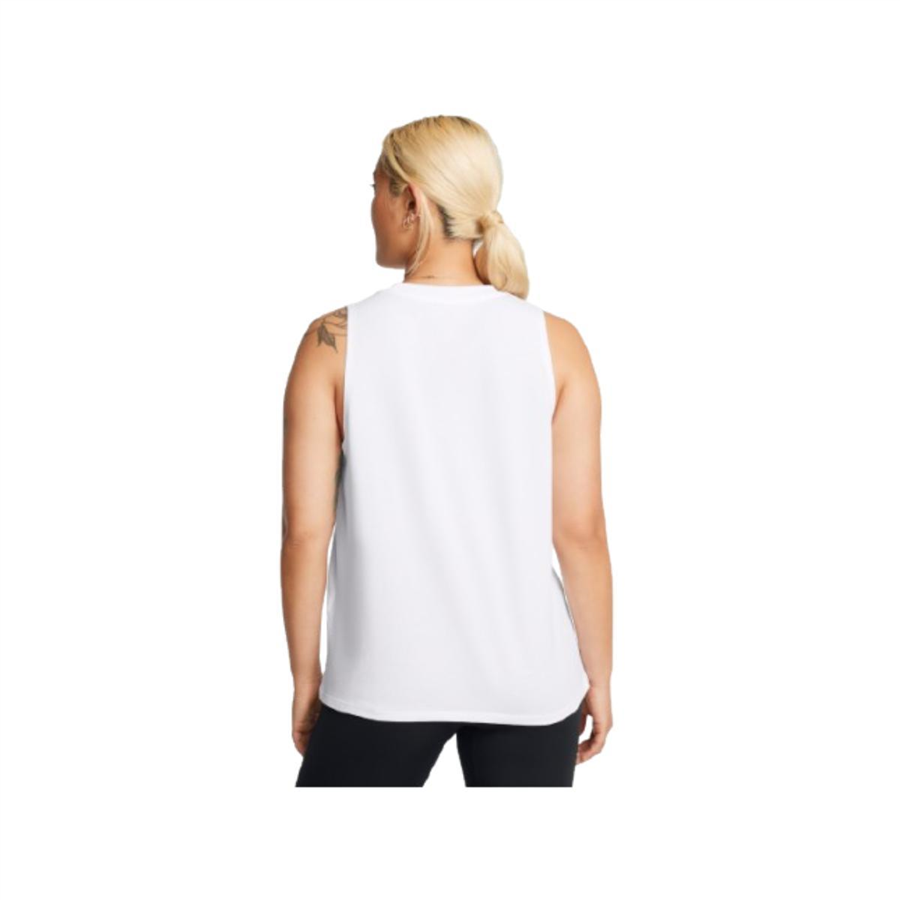 Under Armour Ua Rival Muscle Tank 1383659-100 Beyaz Tişört