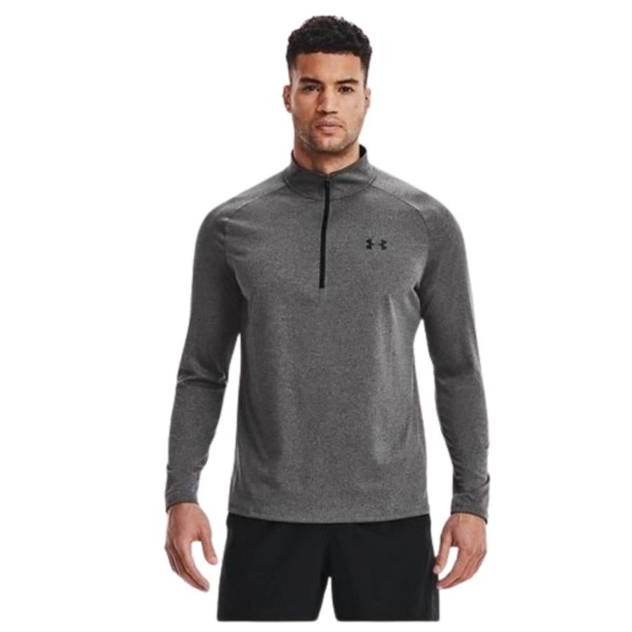 Under Armour Ua Tech 2.0 1/2 Zip 1328495-090 Gri Tişört