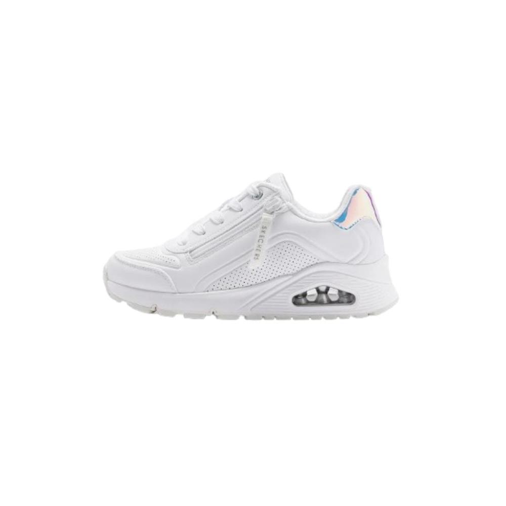 Skechers Uno Gen1 - Zip And Stride 310554L-WHT Beyaz Günlük Sneaker