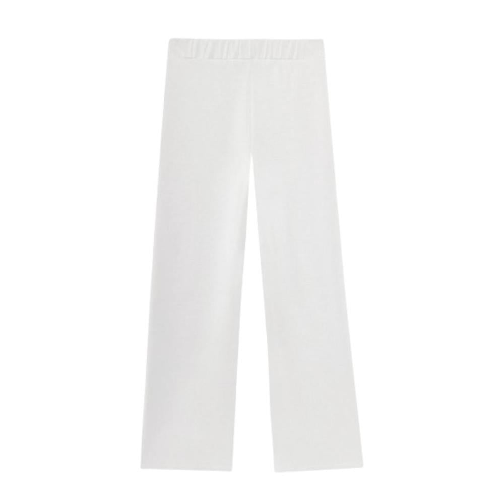 Skechers W Lounge Regular Wide Leg Sweatpant S2510057-035 Gri Eşofman Altı