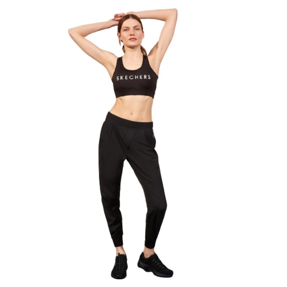 Skechers W Micro Coll Daily Jogger Pant S211078-001 Siyah Eşofman Altı