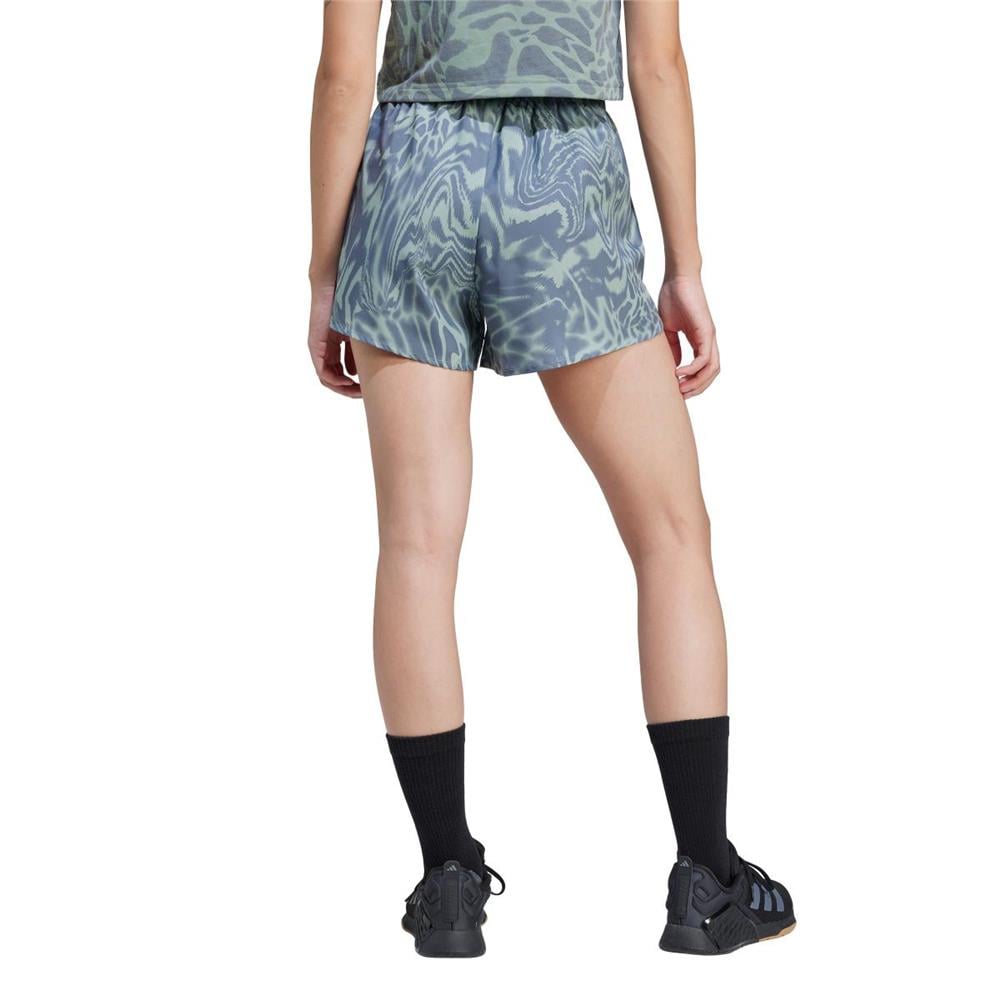 Adidas WE MIN AOP SH JE8690 Yeşil Şort