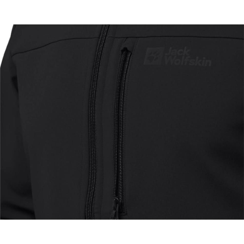 Jack Wolfskin Whirwind Men A62521-6000 Siyah Polar