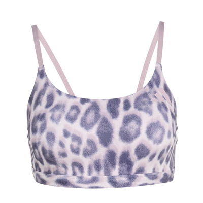 Adidas OPT AOP LS BRA KA6345 Mor Sporcu Sütyeni