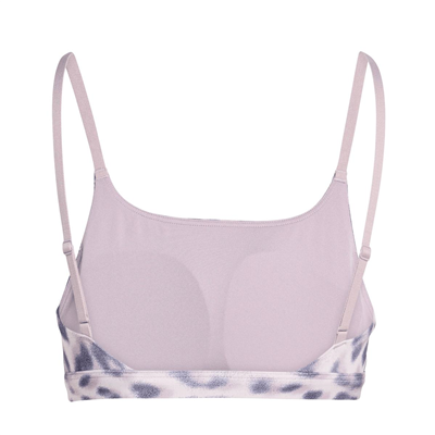 Adidas OPT AOP LS BRA KA6345 Mor Sporcu Sütyeni