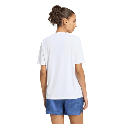 Adidas Run Ess BL T W KG3257 Beyaz Tişört