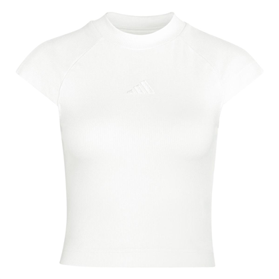 Adidas W AK SL RIB TEE KT0289 Beyaz Tişört