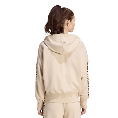 Adidas W AOP 3S FT FZ KH1547 Bej Sweatshirt