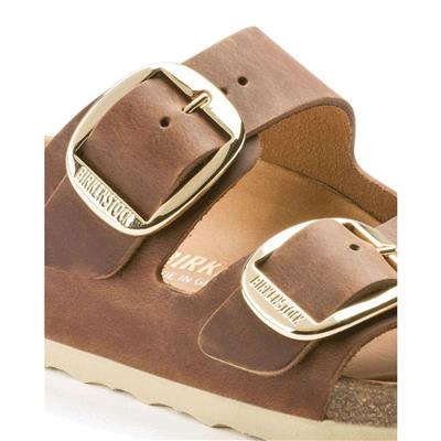 Birkenstock Arizona Big Buckle Leoi 1011073 Kahverengi Sandalet&Terlik