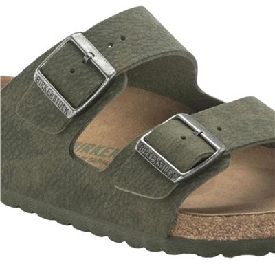Birkenstock Arizona MF Desert Dust Vegan 1024544 Yeşil Sandalet&Terlik