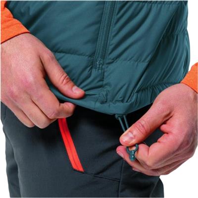 Jack Wolfskin Ather Down Vest M 1207691-C0412 Lacivert Mont&Ceket